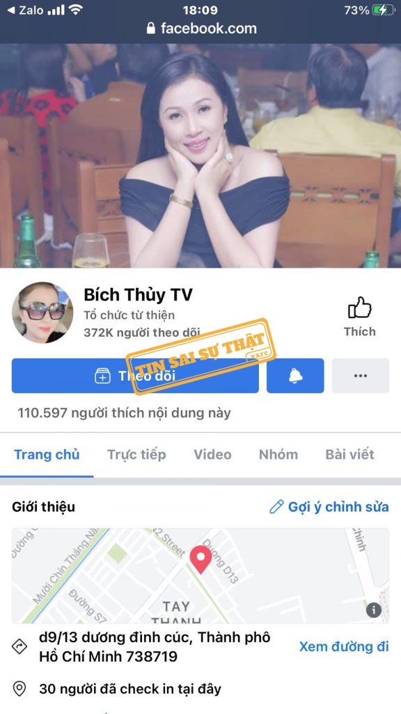 Hình ảnh Fanpage Bích Thủy TV