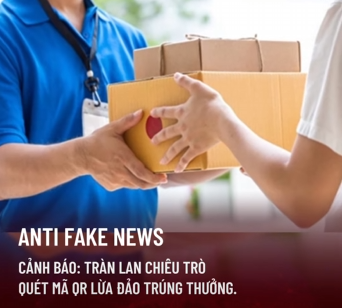 Tràn lan chiêu trò quét mã QR lừa đảo trúng thưởng