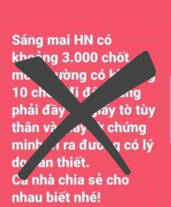 Công an Hà Nội truy tìm đối tượng tung tin giả 