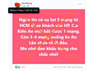 Phạt 12,5 triệu đồng đối tượng đăng tin sai sự thật