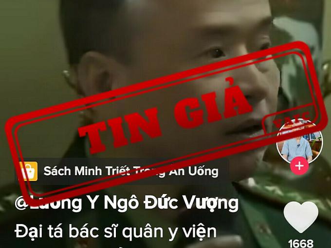 Bộ Y tế cảnh báo chiêu lừa giả mạo bác sĩ trên mạng xã hội