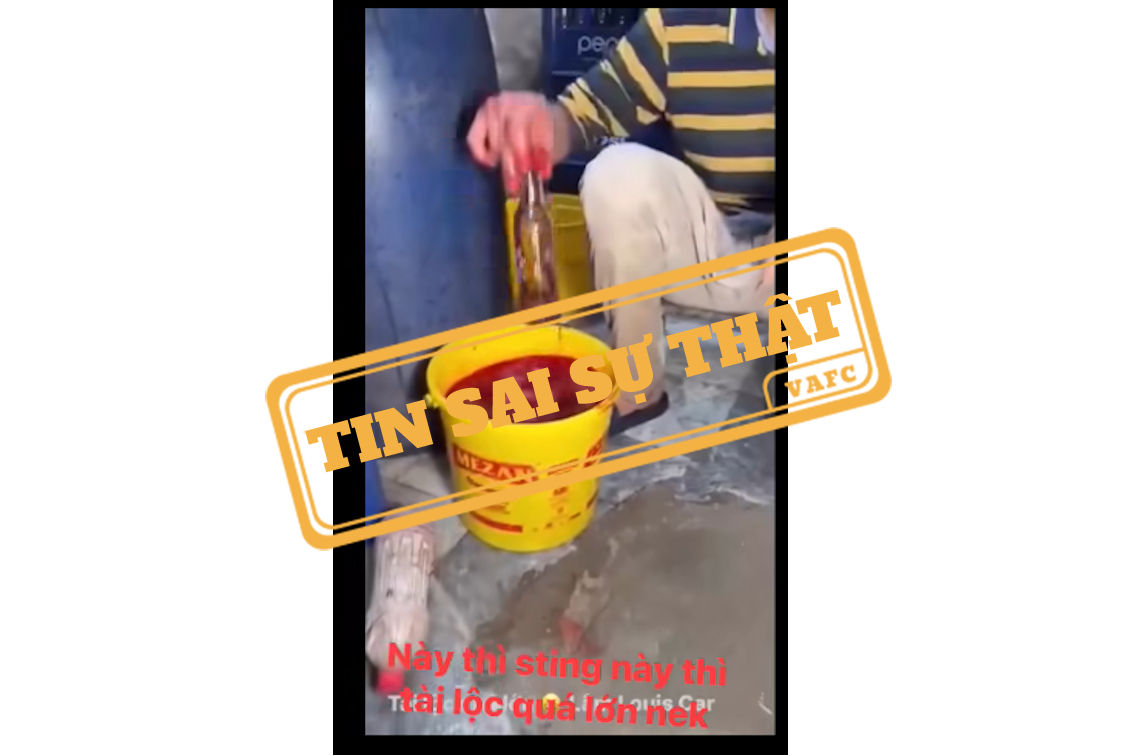Lan truyền các video không rõ nguồn gốc để gây tổn hại đến uy tín của Suntory PepsiCo Việt Nam