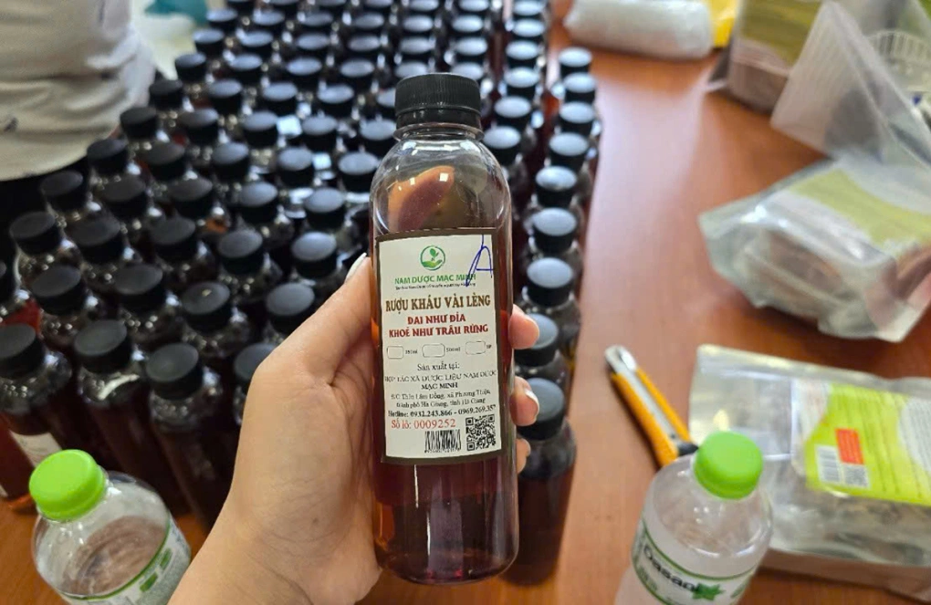 Đường dây bán thuốc nam tăng cường sinh lý giả bị phát hiện